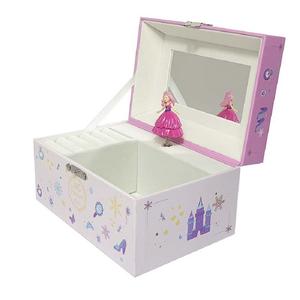 Boîte à musique en papier personnalisée à manivelle, motif ballerine, pour rangement de bijoux, durée <span class=keywords><strong>sonore</strong></span> 30 secondes, idéale pour cadeau de Noël ou d'anniversaire - Grande Vente - Product Image 3