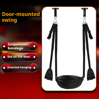 Sangles de retenue pour jambes à fixation murale SM avec métal et polyester pour kit d'entraînement de bondage sexuel pour adultes, vente en gros