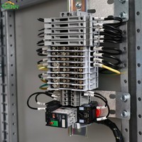 Armoire de distribution GGD ATS 400V avec protection IP55 pour alimentation de secours de ligne de production
