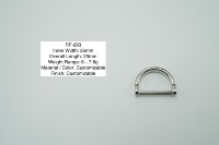 Anneaux en D vintage personnalisés en alliage de zinc, boucles de sangle, anneaux en D pour sacs, ceintures, sangles, colliers pour animaux, quincaillerie pour le cuir