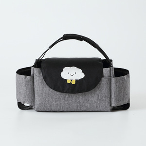 OEM ODM Poussette Couches Allaitement <span class=keywords><strong>Sac</strong></span> Suspendu Voyage Nappy Porte-Gobelet Couverture Landau Organisateur avec Poche Détachable - Product Image 4