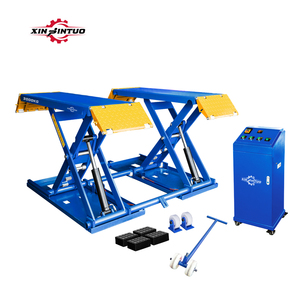 <span class=keywords><strong>Elevador</strong></span> de <span class=keywords><strong>Tijera</strong></span> Hidráulico para Coches de Media Altura Xinjintuo CE OEM, Capacidad de 3000 kg 3T, de Acero Reforzado, <span class=keywords><strong>Elevador</strong></span> Móvil para Vehículos - Product Image 2