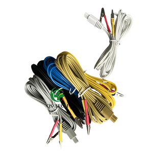 Appareil d'acupuncture électrique 808I Pulse, avec cordon de connexion à petite pince crocodile / fil et fiche rectangulaire - Product Image 1