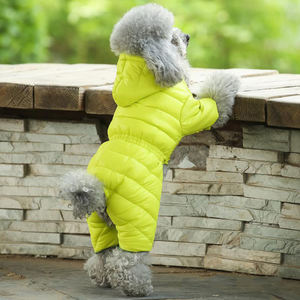 Op Maat Gemaakte Xxx Kleine Hondenkleding Winter Hond Puffer Jas Puppy Trainer Wandeljack Warm Verwarmd Hondenjas Winterjas - Product Image 3