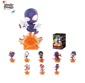 Figurines PVC MART Marvel <span class=keywords><strong>Spider</strong></span>-<span class=keywords><strong>Man</strong></span>: Across the <span class=keywords><strong>Spider</strong></span>-Verse, boîte mystère, design aléatoire, jouets d'action à collectionner - Product Image 1