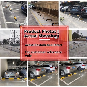 Barrière de stationnement en acier en forme de U, pare-chocs anti-rouille pour voitures, barrière de sécurité anti-collision pour routes et parkings - Product Image 2
