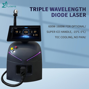 Appareil d'épilation au laser diode à 3 longueurs d'onde 808 nm certifié CE, équipement d'épilation indolore - Product Image 3