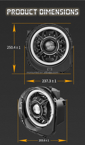 Fari a Led per auto per <span class=keywords><strong>jeep</strong></span> all'ingrosso vendita diretta della fabbrica fari a Led per <span class=keywords><strong>jeep</strong></span> <span class=keywords><strong>Renegade</strong></span> 15 '-21' faro a Led con Drl halo - Product Image 6