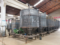 Tour de séchage de grains agricoles 100 tonnes par jour Machine à sécher le maïs le riz le maïs le blé avec moteur Prix d'usine Vente