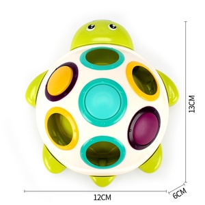 Giocattolo in Legno a Forma di Tartaruga e Riccio per Neonati, Gioco Sensoriale Educativo per lo Sviluppo della Concentrazione - Product Image 5