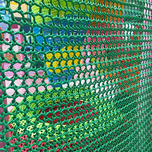 Moetry Cube de jeu coloré en crochet pour l'intérieur, structure de jeu en filet de corde tricoté pour enfants, idéal pour les centres de jeux et les parcs - Product Image 4
