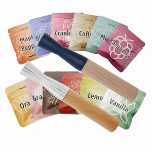 Inalatore Aromatizzato in Legno Senza Fumo per Uso Orale, Capacità 5ml, per Smettere di Fumare e Vaping, con Olio Essenziale Aromatizzato Calmante - Product Image 2