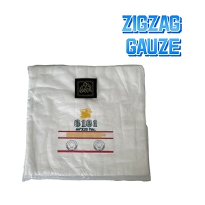 ผ้าโปร่งผ้าฝ้าย100% ผ้าโปร่งสำหรับฟอกสีซิกแซก44 'x 22 Y หรือ20y - Product Image 3