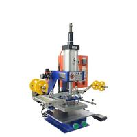 Imprimante automatique de feuille d'or en aluminium de table Machine pneumatique de gaufrage de feuille d'estampage à chaud pour transferts de chaleur