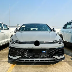 สำหรับ Golf MK8.5 Pro R-Line Facelift 2024 2025 ชุดแต่งสปอยเลอร์กันชนหน้ารถยนต์ - Product Image 5