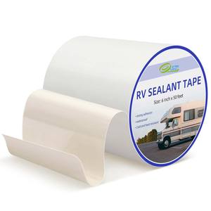 Ruban <span class=keywords><strong>d</strong></span>'étanchéité pour toit de <span class=keywords><strong>camping</strong></span>-<span class=keywords><strong>car</strong></span>, résistant aux UV et aux intempéries, en acrylique blanc, <span class=keywords><strong>prix</strong></span> de gros, pour les fuites de caravanes, remorques et bateaux - Product Image 1