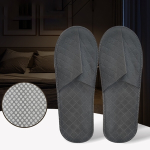 Pantoufles d'intérieur de luxe à bout ouvert pour hôtels, style chaud pour l'hiver <span class=keywords><strong>et</strong></span> l'été pour les invités - Product Image 4