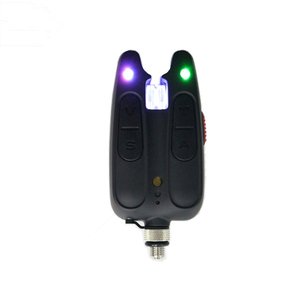 Mode de test LED personnalisé haute sensibilité JZH-RF1118 alarme de morsure de pêche noir 4 + 1 ensemble - Product Image 3