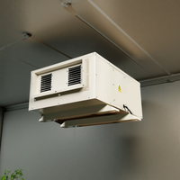 Deshumidificador Industrial de Techo de 360L/Día de Alta Capacidad con Secador de Aire por Conductos para Invernaderos, Cuartos de Cultivo y Fábricas