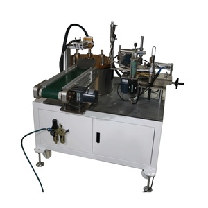 Golden Line Full Automatic Hot Stamping Machine Cosmetic Case Robot with Rotating <b>Workbench</b> Pump for Heat Transfers - Product Image 6