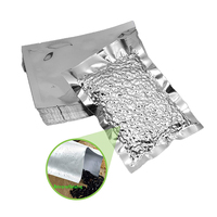 Pochette réutilisable thermoscellable en mylar en aluminium pour le stockage des aliments et des aliments pour animaux pour les croustilles