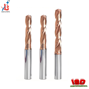 Foret en carbure à refroidissement externe à 4 tiges de 3,0 à 4,0 mm pour le traitement de la fonte sur machine CNC, réduction de 5 % - Product Image 1
