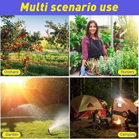 Lampe Solaire Anti-Insectes Étanche, Répulsif Solaire Extérieur pour Moustiques, Mites, Moucherons, Mouches et Petits Insectes Volants