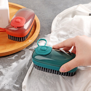 Automatic Liquid-Adding Board Brush Household Multi-Functional Soft-Bristled Cleaning Brushes for Shoe Clothing Washing - Product Image 1