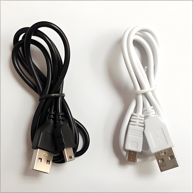 High Speed USB 2.0 to Mini USB 5-Pin Cable Data Sync Charger Cable with PVC Jacket Pure Copper Core for Camera Speaker Car DVR