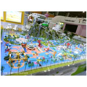 Modèle à l'échelle architecturale haute fidélité: complexe miniature avec verdure, pour les spectacles de conception immobilière et urbaine - Product Image 5