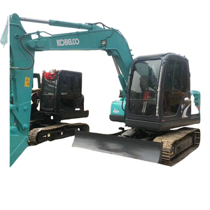 Kobelco SK75 du Japon original a utilisé des mini excavatrices hydrauliques sur chenilles 7 tonnes sk75-8 des pelleteuses de godet d'occasion - Product Image 1