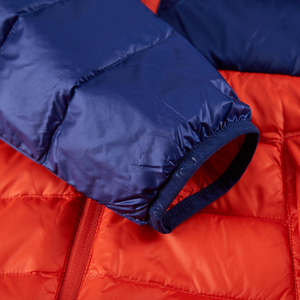 Veste d'hiver pour garçon en duvet contrasté, ultra légère, en polyester, vente en gros à prix réduit - Product Image 4