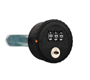 Serrure à combinaison haute sécurité à 9550 chiffres, serrure de porte à combinaison de sécurité à trois codes avec fonction de clé principale - Product Image 1