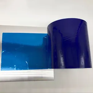 סין מפעל כחול PE מגן סרט נירוסטה אלומיניום צלחת משטח מגן סרט