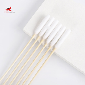 Lot de 50 cotons-tiges et bâtonnets quotidiens lisses et ronds en bambou, de qualité supérieure, pour le soin des animaux, le nail art et la vie quotidienne - Product Image 2