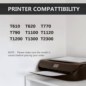 Pigment FULUXIANG HP72 pour cartouche compatible avec les imprimantes HP <span class=keywords><strong>C9380A</strong></span> C9384A T770 T790 T1120 T1200 T1300 T620 T610 T1100 T2300 - Product Image 2