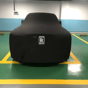 Housse personnalisée avec logo spécial pour Rolls Royce Corniche II III IV <span class=keywords><strong>Cabriolet</strong></span>, <span class=keywords><strong>tissu</strong></span> en velours doux et élastique, protection UV de luxe - Product Image 6