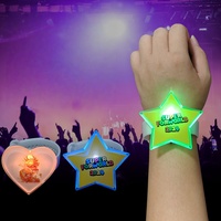 Firewolf Logo Personnalisé Motif Multi-Forme LED Glow Bracelet 15 Couleurs Lumineux Main Lumière Expédition Rapide Épreuvage En Plastique