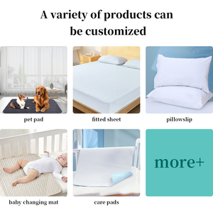 Nhà Máy Tùy Chỉnh Thoáng Khí Không Thấm Nước Quilting Vải OEKO-TEX Chứng Nhận Bán Buôn Bông Vải Đồng Bằng Cho Bộ Đồ Giường - Product Image 5