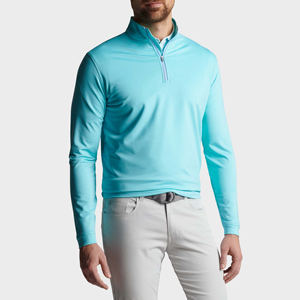 เสื้อสเวตเตอร์กอล์ฟแบบมีซิปสำหรับผู้ชายมีแบรนด์หรูเสื้อกีฬาแบบสวมหัวพิมพ์โลโก้สีพื้นสำหรับวิ่งฤดูใบไม้ร่วง - Product Image 6