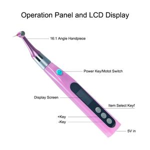 Moteur Endo dentaire sans fil avec Led 16:1 contre-angle Machine de traitement de canal radiculaire dentaire moteur équipement de laboratoire dentaire endodontique - Product Image 3