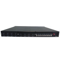 Receptor Profesional de 8 Canales FTA DVB-S2 MPEG-4 Full HD, Receptor de Satélite Digital con Puerta de Enlace RF a IPTV