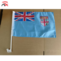 Drapeaux nationaux de Samoa personnalisés de haute qualité en gros, drapeau de voiture Samoa pour événements en plein air
