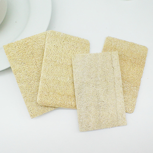 Écologique Papa Éponge Gommage Carré Plat Cuisine Nettoyage Luffa Éponge En Gros Biodégradable Zéro Déchet Naturel 7-15 Jours - Product Image 2