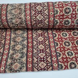 <b>Patchwork</b> <b>Quilt</b> Hand Block Print Kantha 100% Cotton Multi Color Indian New Print Durable Waterproof 90x108 Inches Home <b>Bedspread</b> - Product Image 6