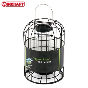 Wilde Vogel Feeder Eekhoorn Proof Kooi Buiten Ophangen Vogel Feeders Eekhoorn Resistente Zaadvoeder - Product Image 3