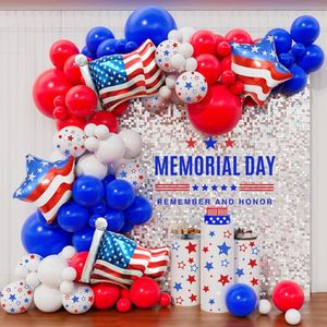 <strong>Independence</strong> Day Balloon <strong>Arch</strong> &amp; USA National Day Garland for Celebration - Product Image 5