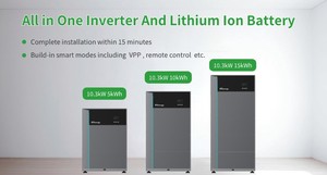 ระบบจัดเก็บพลังงานแสงอาทิตย์แบบออฟกริดออลอินวัน 48V 100AH-300AH แบตเตอรี่ลิเธียมไอออนแบบเรียงซ้อนได้ 10kWH 5kWH 15kWH ยี่ห้อเดียว - Product Image 4
