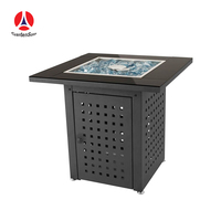 Table de foyer au propane et au butane GARDENSUN pour l'extérieur, le jardin, le camping, fabricant OEM ODM, équipement de chauffage extérieur