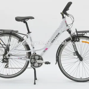 Bicicleta de aleación de SL-AC700C2 para mujer, bici de ocio de 21 velocidades, 700C'